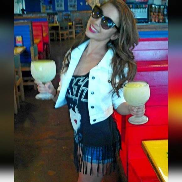 KISS SM Paul Stanley Fringe Tank Top - Picture 2 of 8